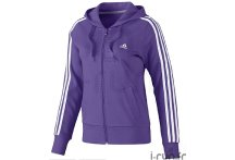 Adidas Sweat capuche zipp� Essential 3S W