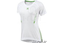 Adidas Tee shirt AdiZ�ro Femme blanc