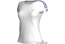 Adidas Tee shirt Essentials 3S Femme blanc