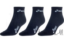 Asics 3 Paires Cush Quarter Noire
