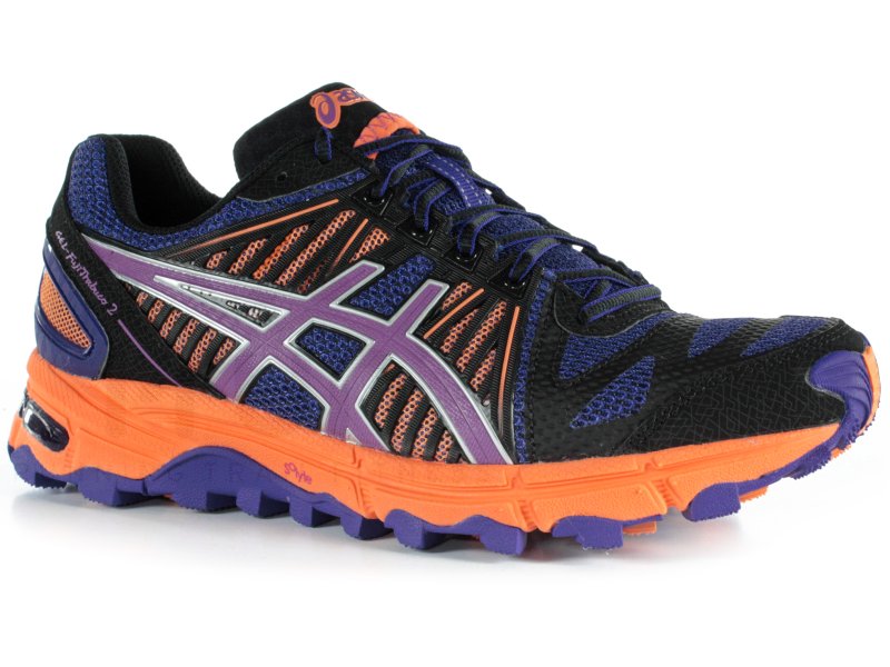 Asics Gel Fuji Trabuco 2 W Femme Bleu Pas Cher