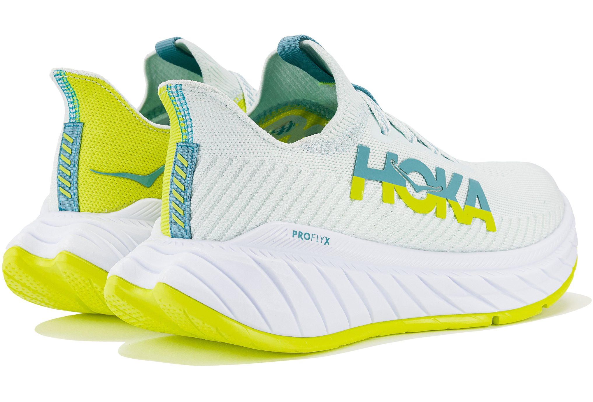 Hoka One One Carbon X W Femme Bleu Pas Cher