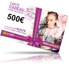 i-run.fr Carte Cadeau 500 Fête des Mères