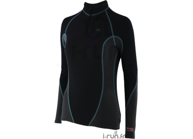 Mizuno Breath Thermo L/S 1/2 Zip Middle Weight Virtual Body W