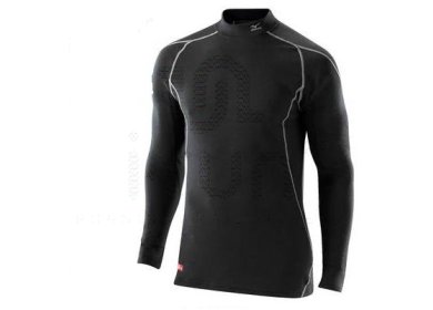 Mizuno Breath Thermo ML Col Haut Noir