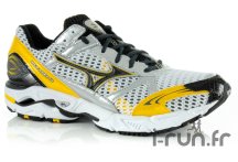 Mizuno Wave Rider 14 Homme blanc et jaune