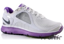 Nike LunarEclipse+ W blanche et violette
