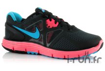 Nike LunarGlide+ 3 femme - Noire et Rose