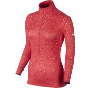Nike Pro Maillot Hyperwarm Polka 1/2 Zip W