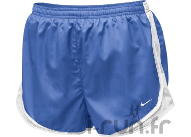 Nike Short Tempo Ciel et Blanc W
