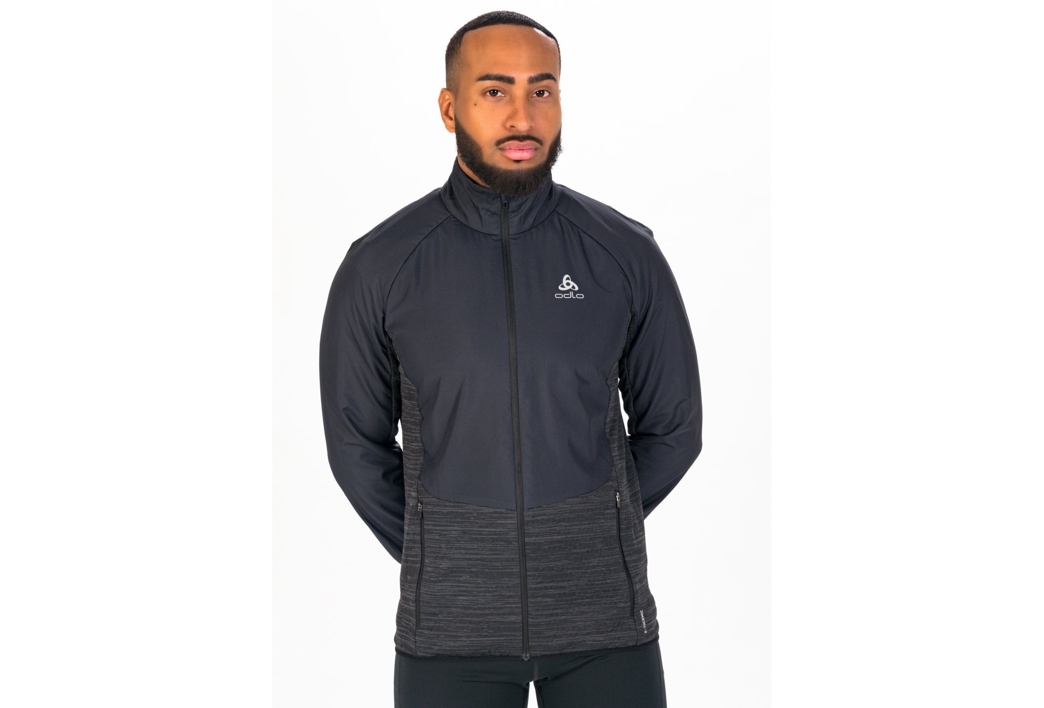 Odlo chaqueta Run Easy Warm Hybrid ECO en promoción Hombre Ropa