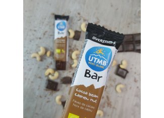 OVERSTIMS UTMB Bar Bio- Fèves de cacao/Noix de cajou