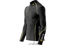 Skins A200 Thermal Top LS 1/2 Zip Noir