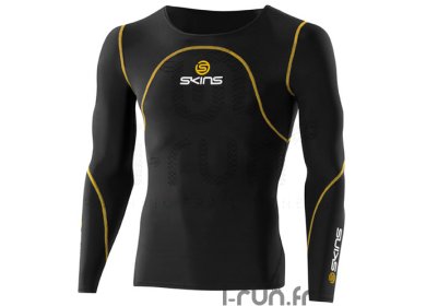 Skins Tee Shirt L/S Crom Sport Mens
