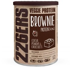 226ers Veggie protein Brownie - Poudre de cacao et morceaux de chocolat - 420 g