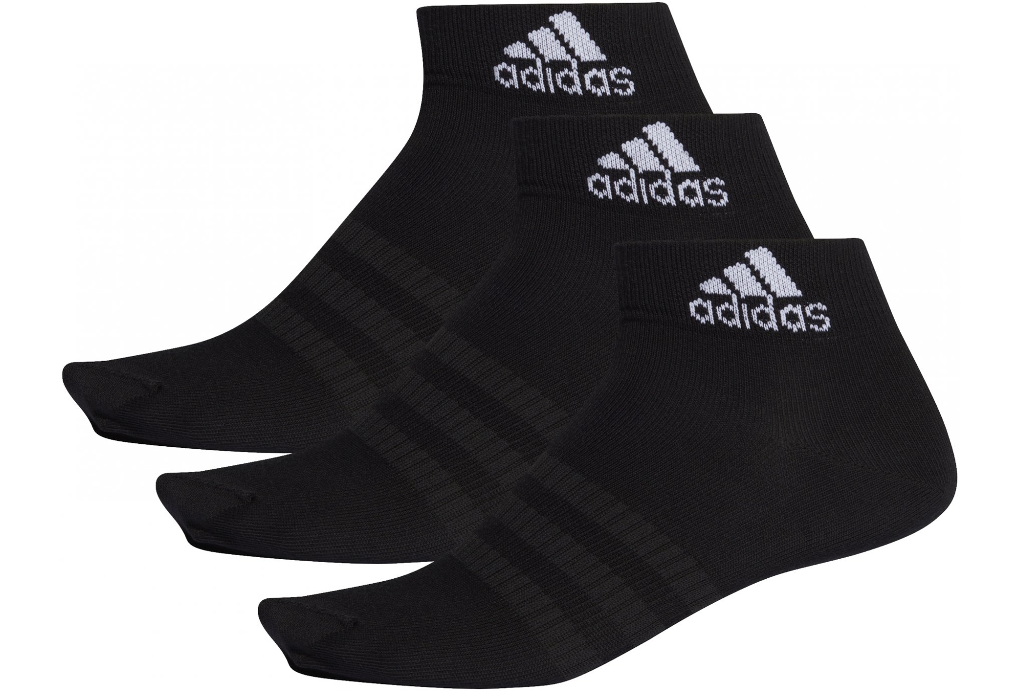 adidas 3 paires Ankle Light Chaussettes