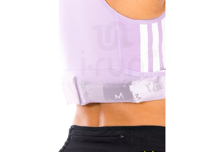 adidas camiseta de tirantes adizero crop top