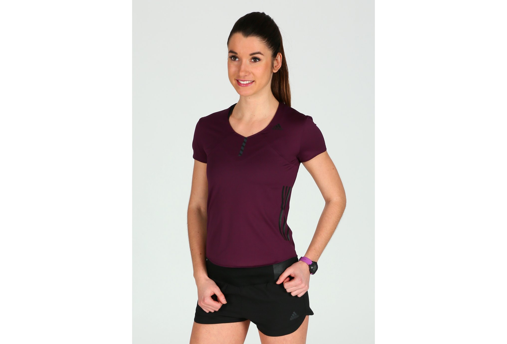 camiseta adidas manga corta mujer