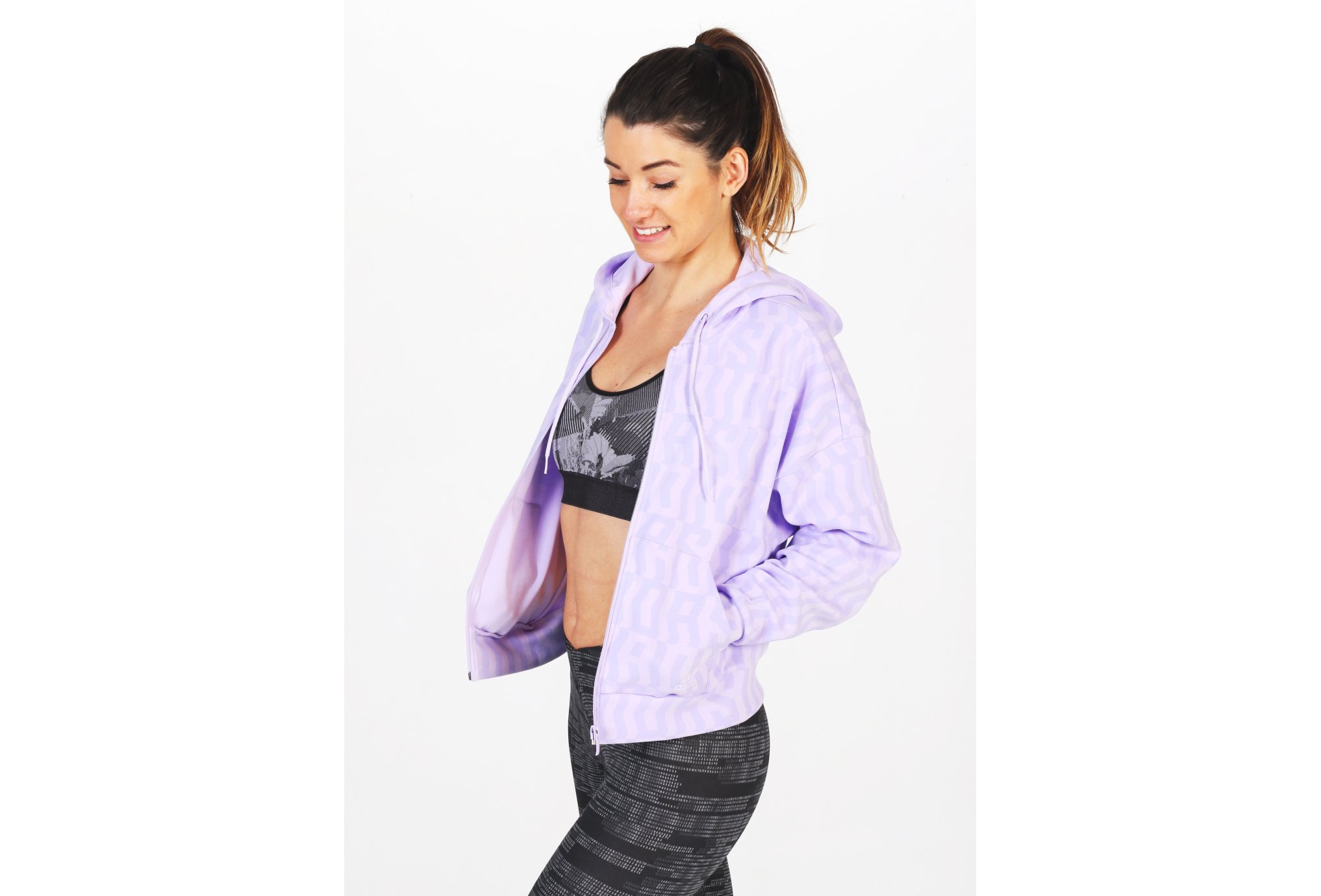adidas Allover Print W vêtement running femme