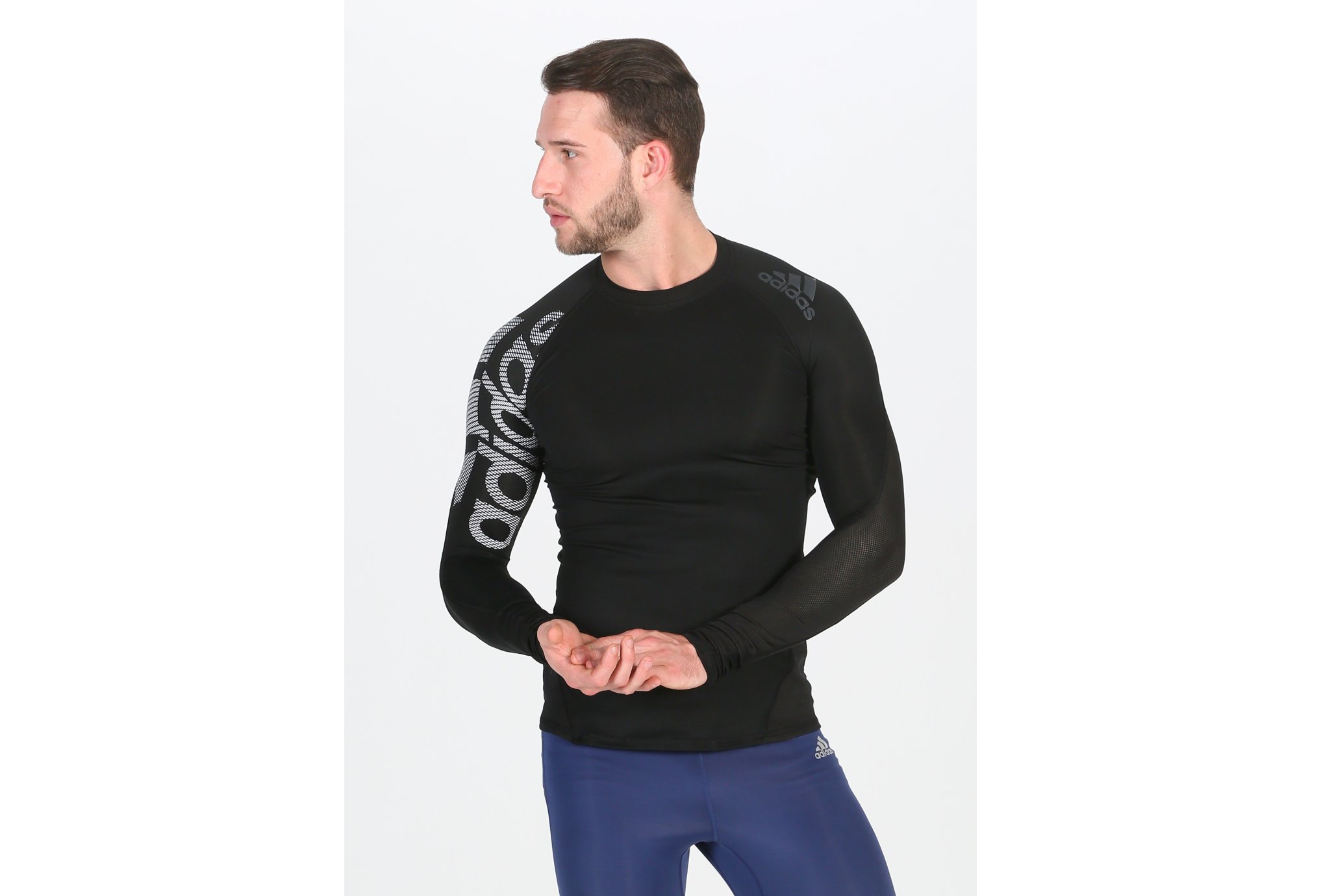 adidas Alphaskin Badge Of Sport M vêtement running homme