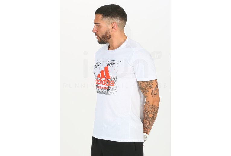 adidas camiseta de manga corta Fast GFX