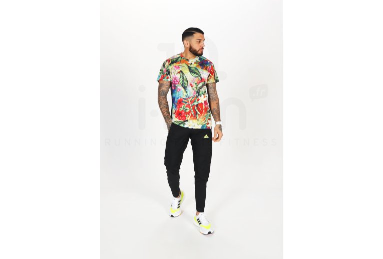 adidas camiseta manga corta Own The Run Floral