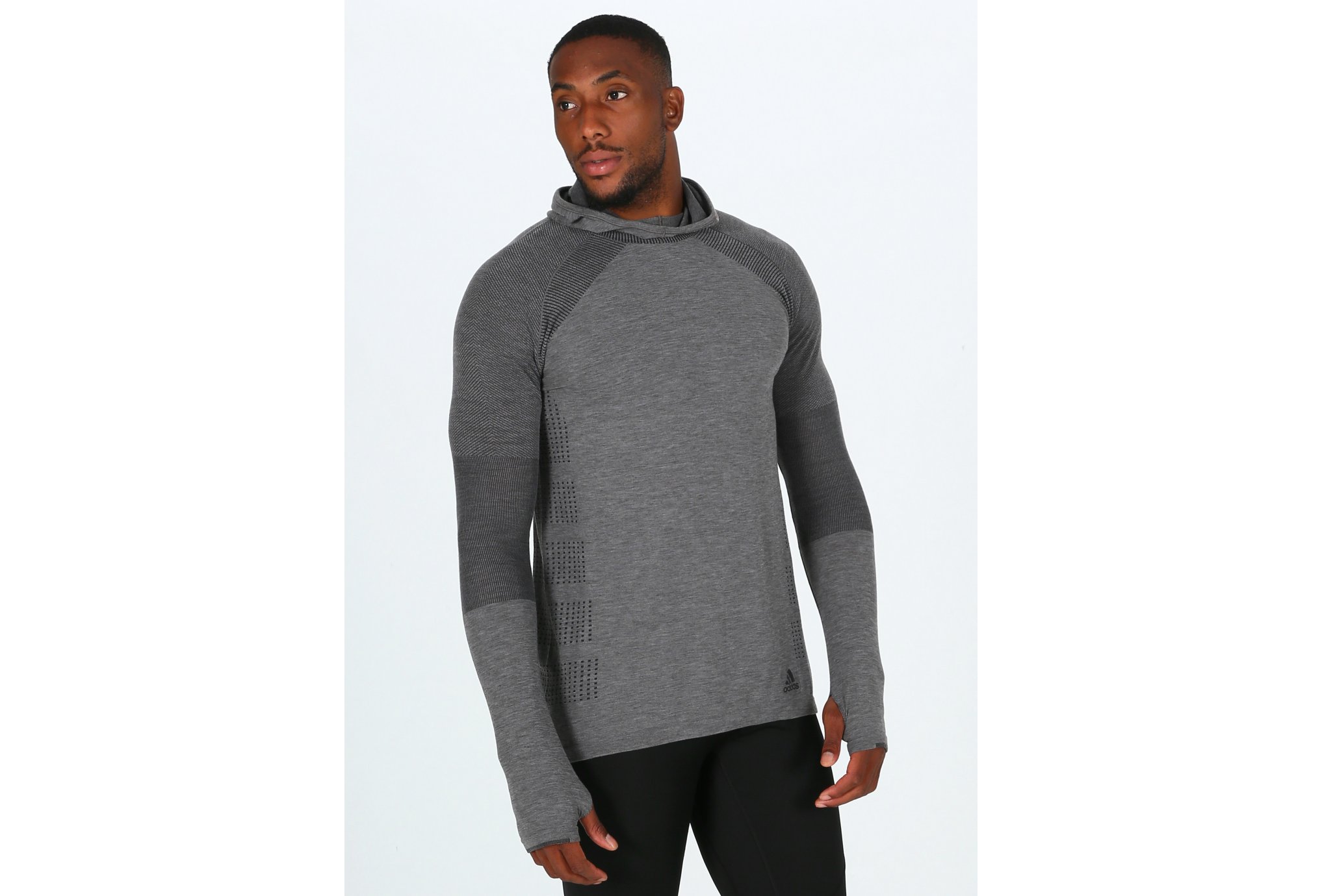 adidas Primeknit Wool Hood M Diététique Vêtements homme