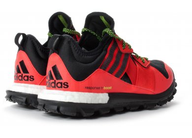 microscópico Labe Canguro adidas Response Trail Boost Thunder M homme Rouge pas cher