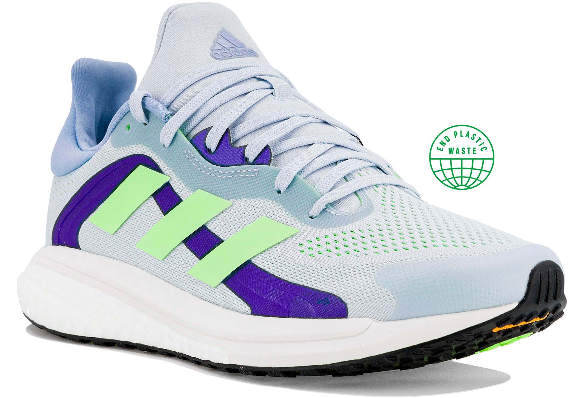 adidas SolarGlide ST 4 W femme Gris/argent pas cher