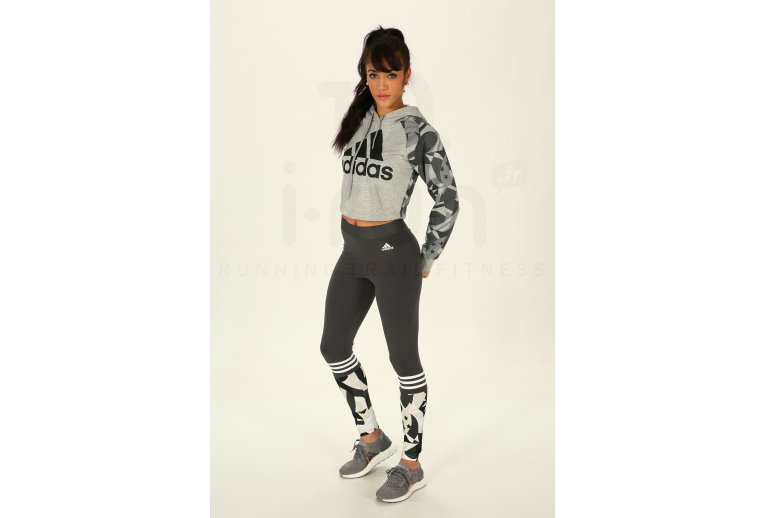 adidas Sudadera Sport ID Printed Crop
