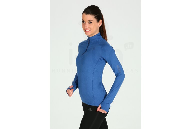 adidas Camiseta manga larga Supernova 1/2 cremallera