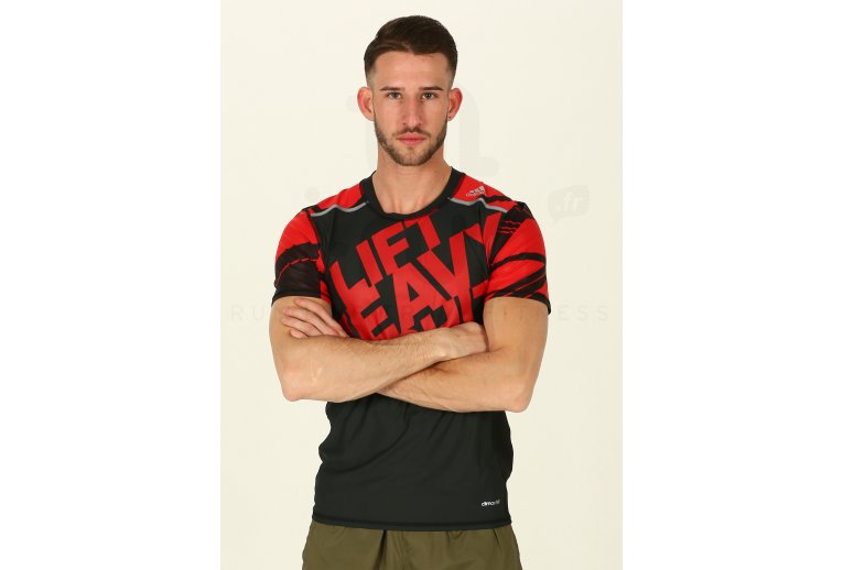 adidas Camiseta manga corta Techfit Chill Fitted Slogan