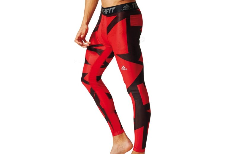 adidas Malla larga Techfit Chill Graphic