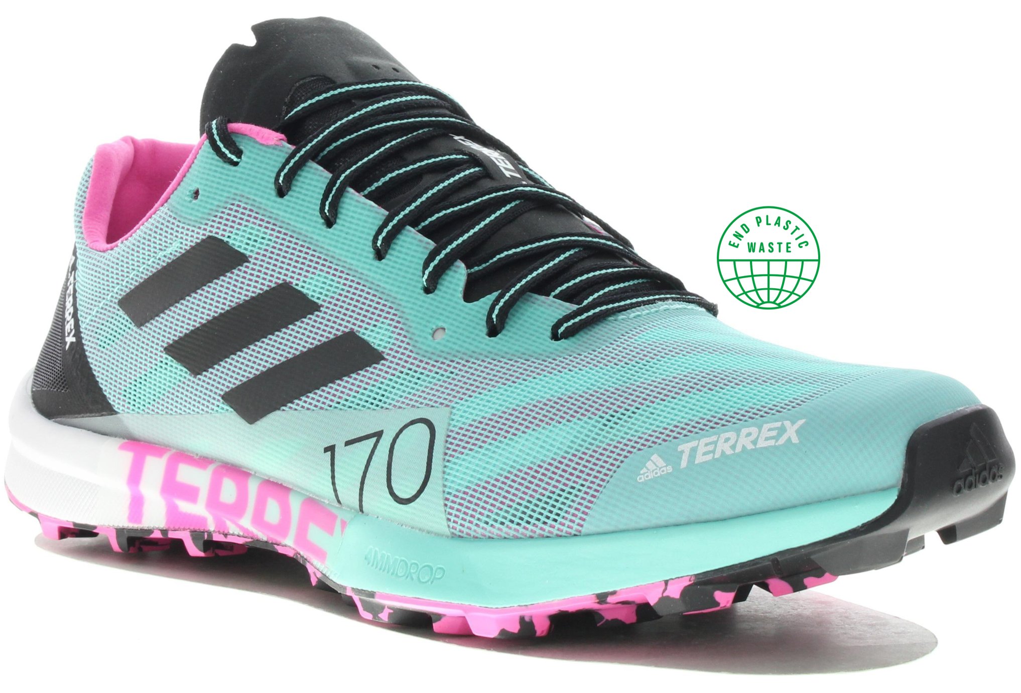 adidas Terrex Speed Pro Primegreen W femme Vert pas cher