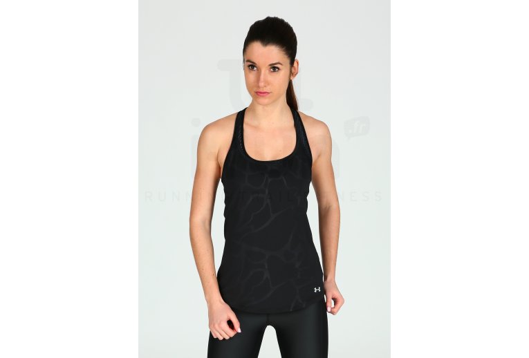 Under Armour Camiseta de tirantes  Fly-By Embossed Racer