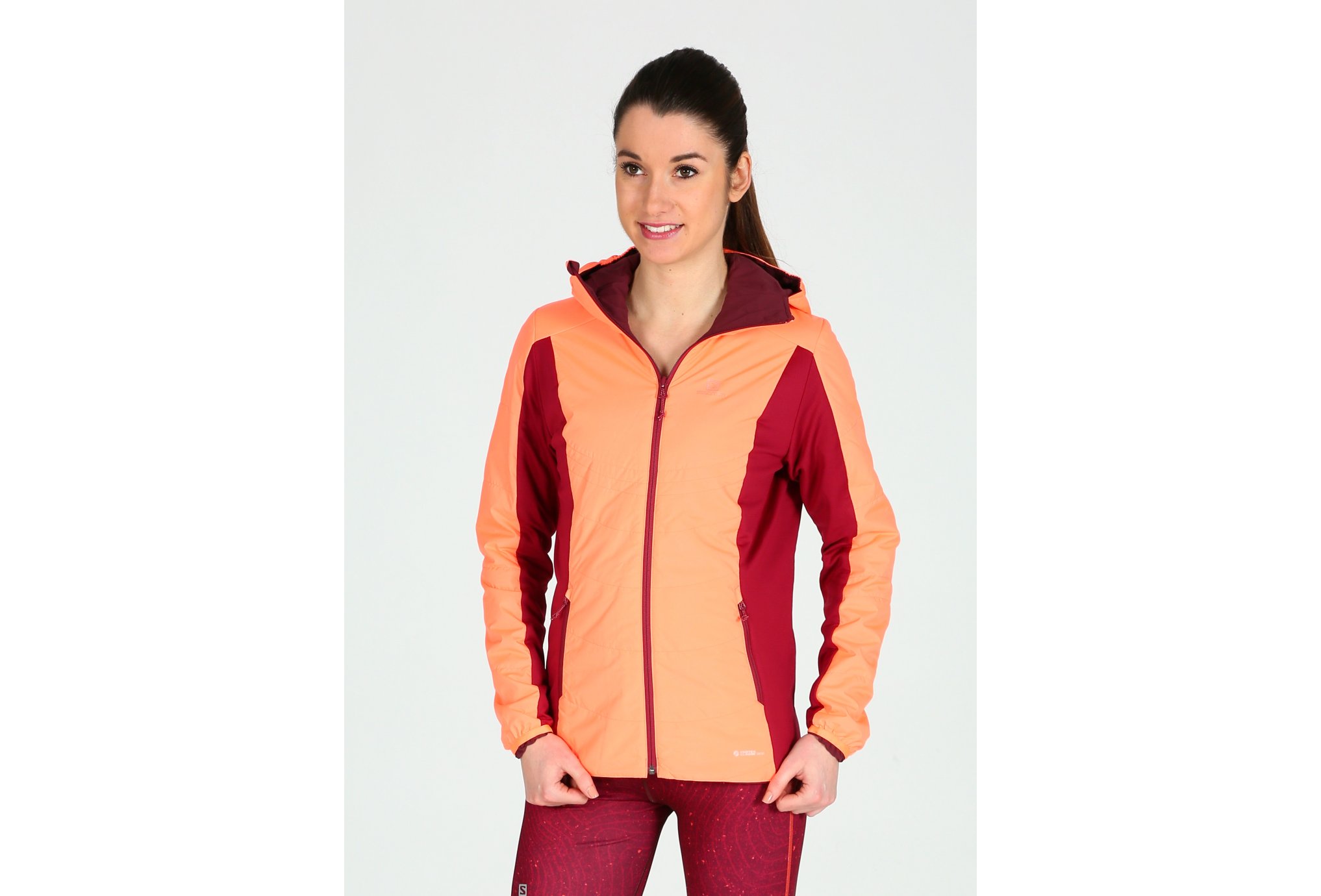 Salomon Drifter MID Hoodie W Diététique Vêtements femme