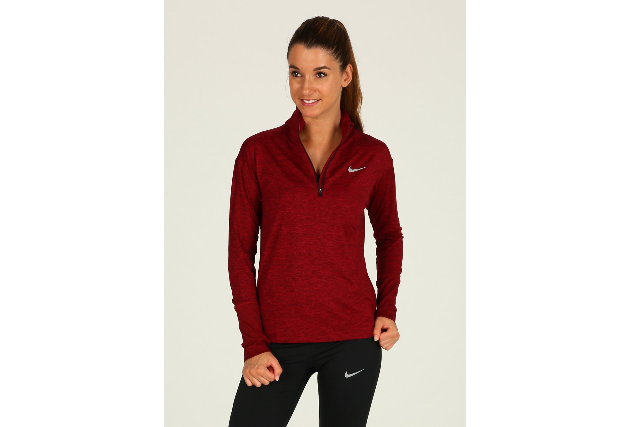 Nike Element Half Zip W Diététique Vêtements femme