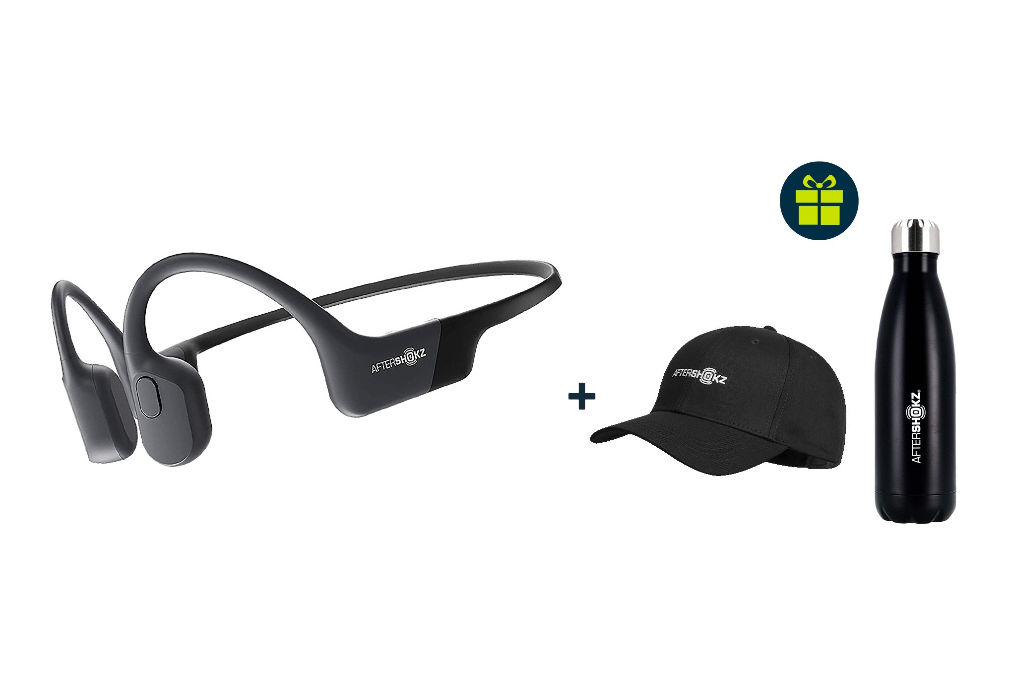 Aftershokz Aeropex + bouteille isotherme 500mL et casquette offerts Casques / lecteurs mp3