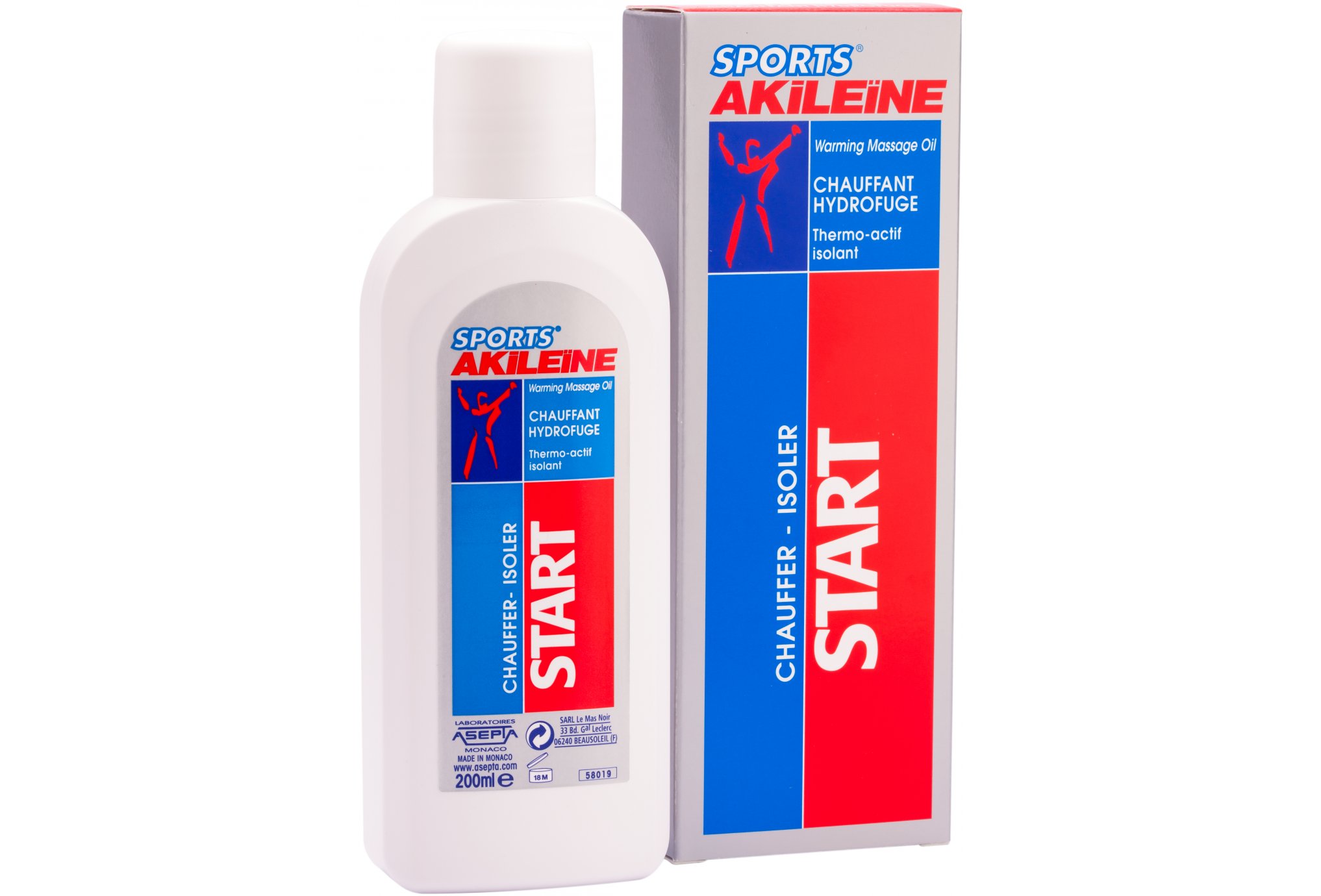 Akileïne Huile start protection musculaire & articulaire