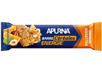 Apurna Barre nergtique - Orange/Noisettes 
