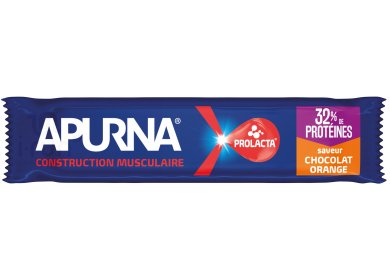 Apurna Barre Hyperprotine - Chocolat/Orange 