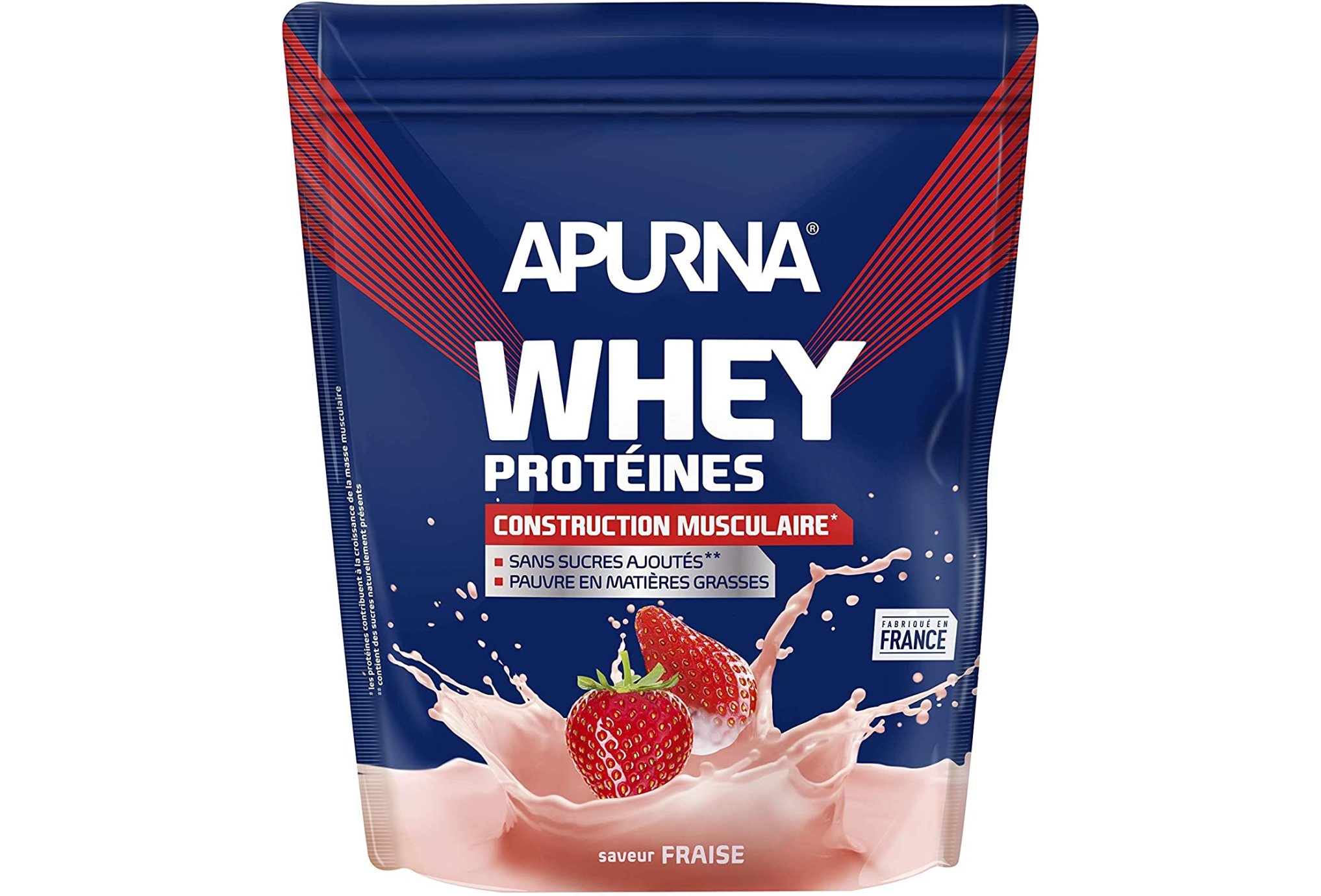 Apurna Whey protéines Fraises - 720 g Diététique Protéines / récupération