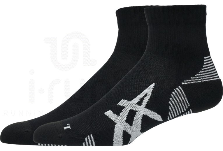 Asics 2 Sockenpaare Cushion Run Quarter