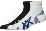 Asics pack de 2 pares de calcetines Cushion Run Quarter