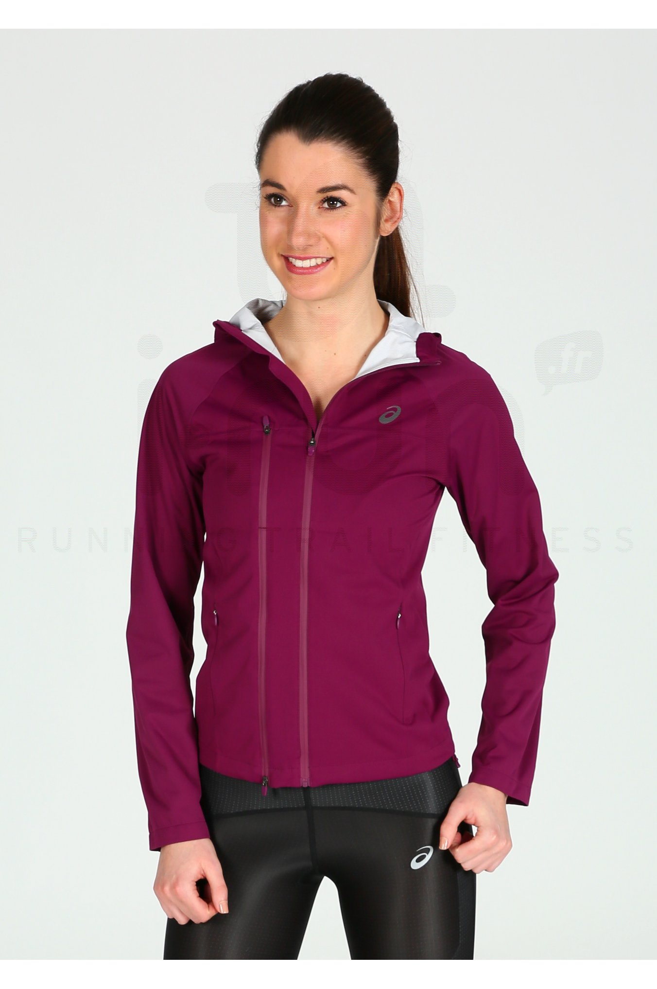 veste asics homme violet