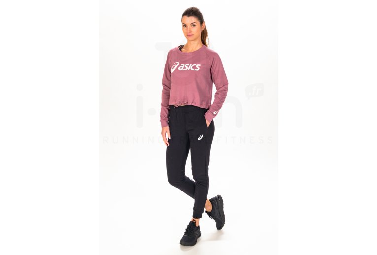 Asics sudadera Big Asics Cropped Crew