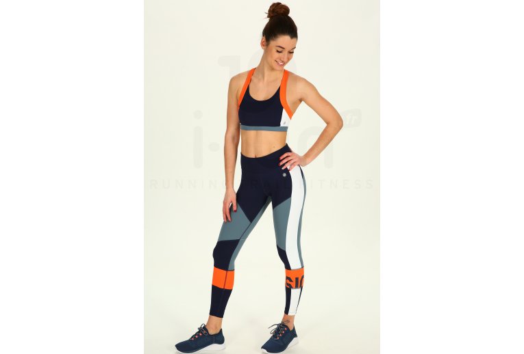 Asics mallas largas Color Block Cropped