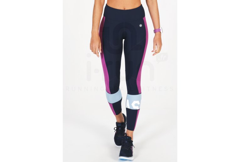 Asics mallas largas Color Block Cropped