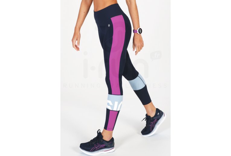 Asics mallas largas Color Block Cropped