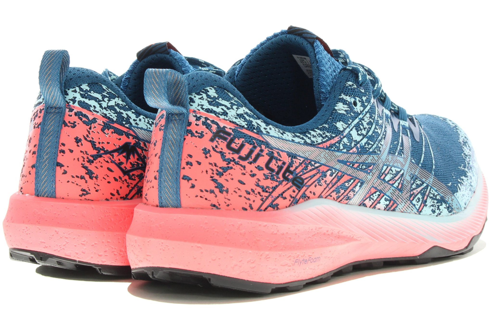 Asics Fuji Lite 2 W femme Bleu marine pas cher